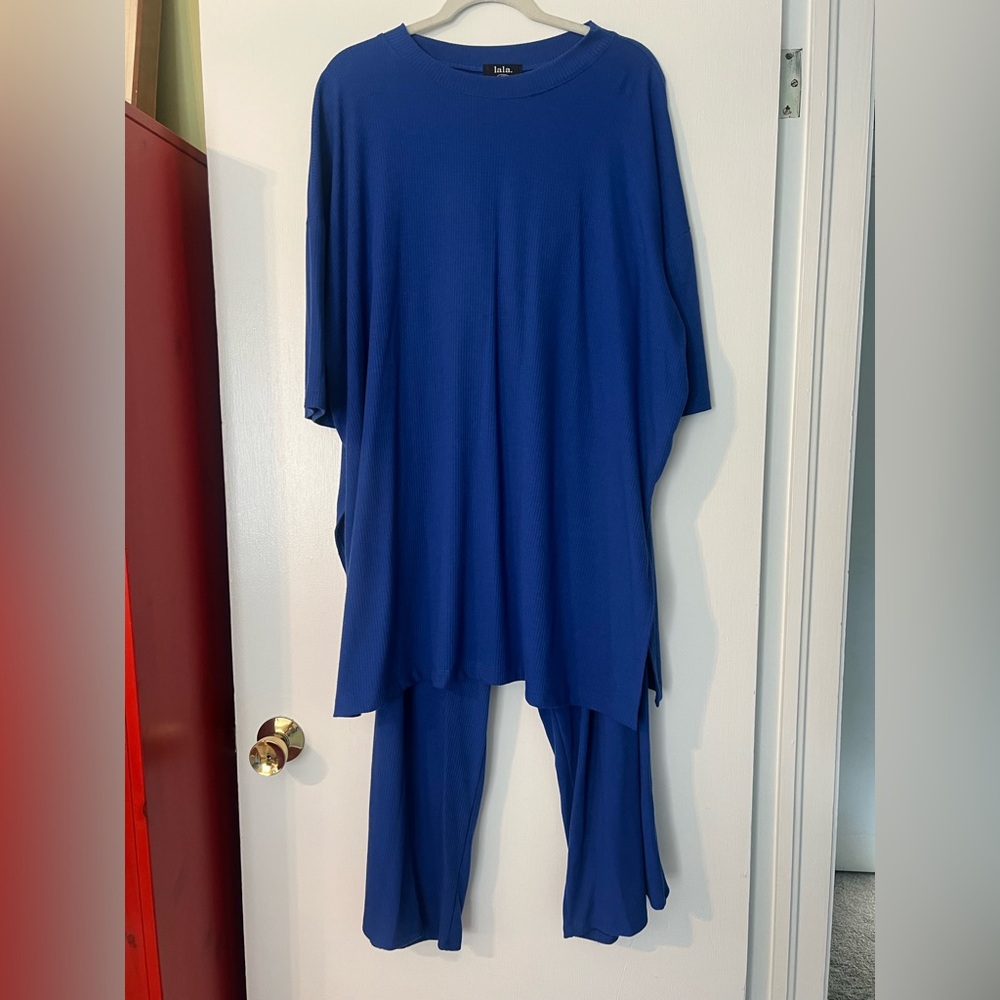 Dressed in LALA Blue Playsuit